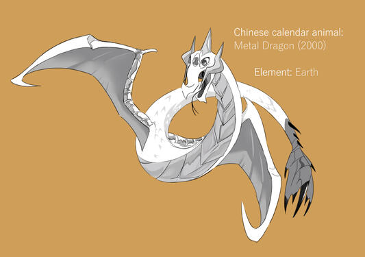 Silver dragon
